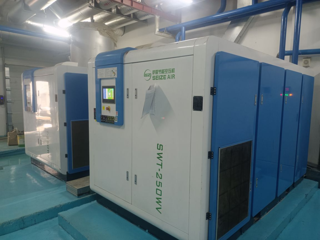 High-Quality-Quiet-screw-air-compressor-for-sale-seize