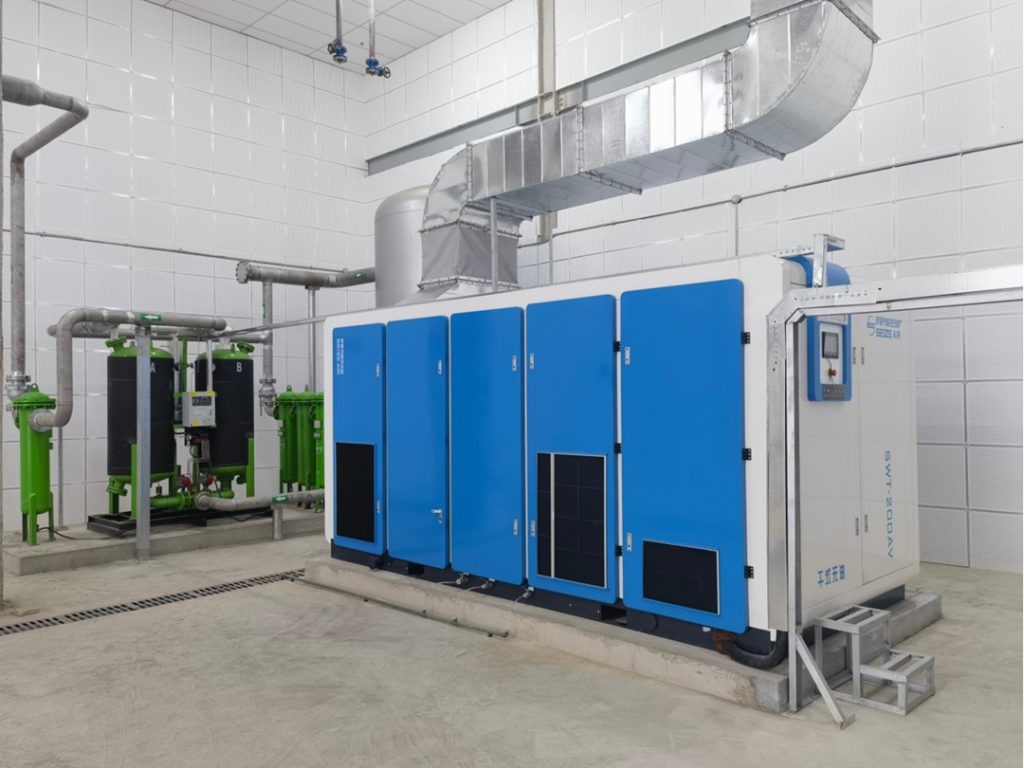 factory-air-compressor-with-integrated-dryer-seize-air