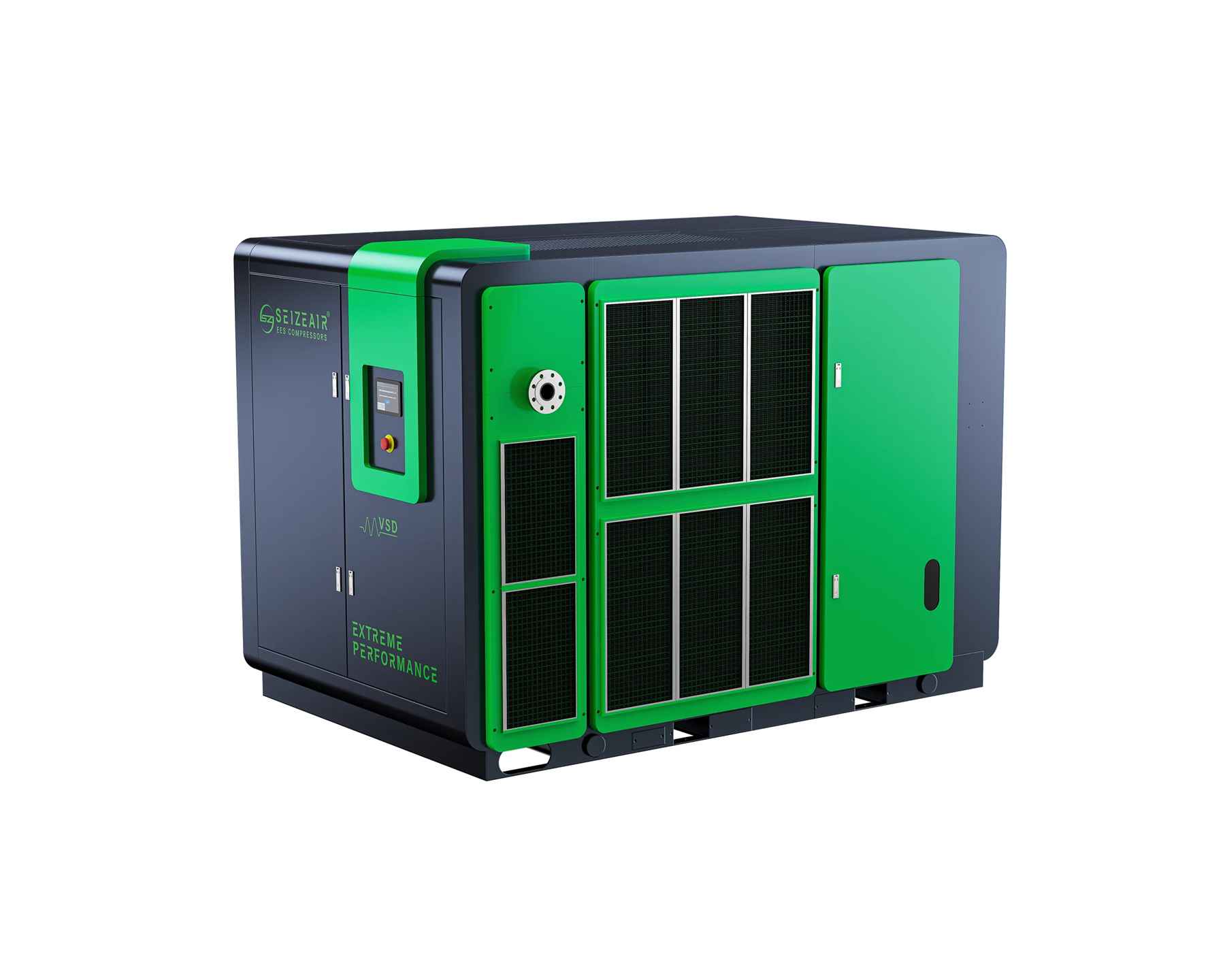 single-stage-air-compressor-for-long-life-seize-air