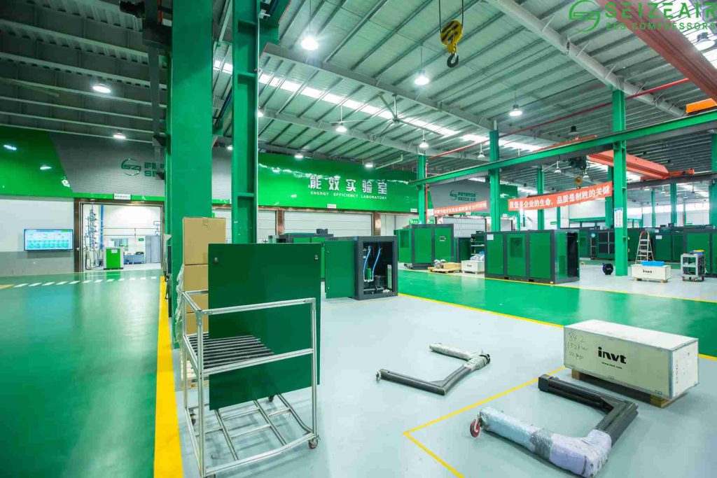 factory-air-station-two-stage-screw-compressor-seize-air
