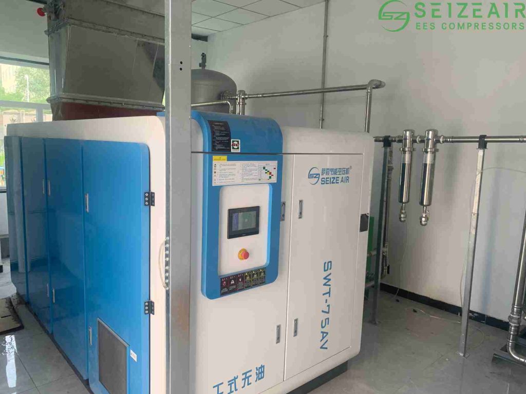 2-stage-air-compressor-with-dryer-system