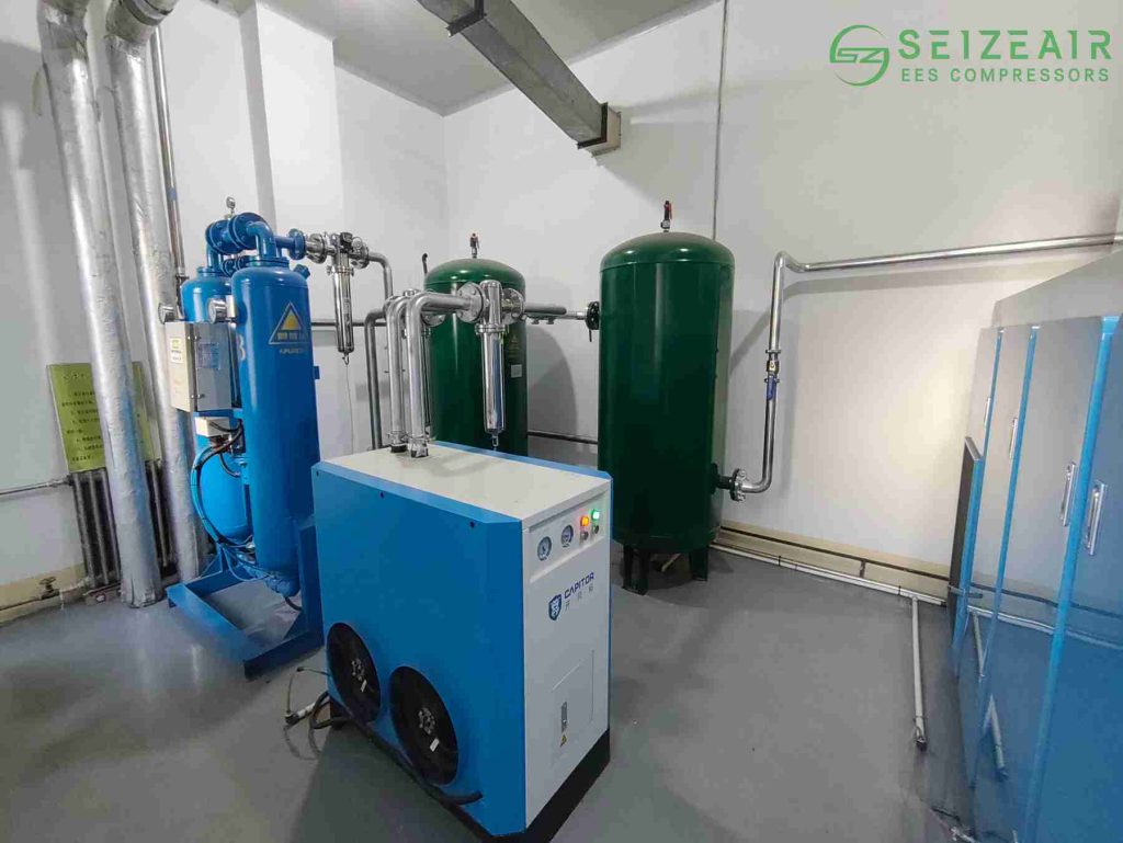 class-zero-air-compressor-desiccant-dryer-system-seize-air