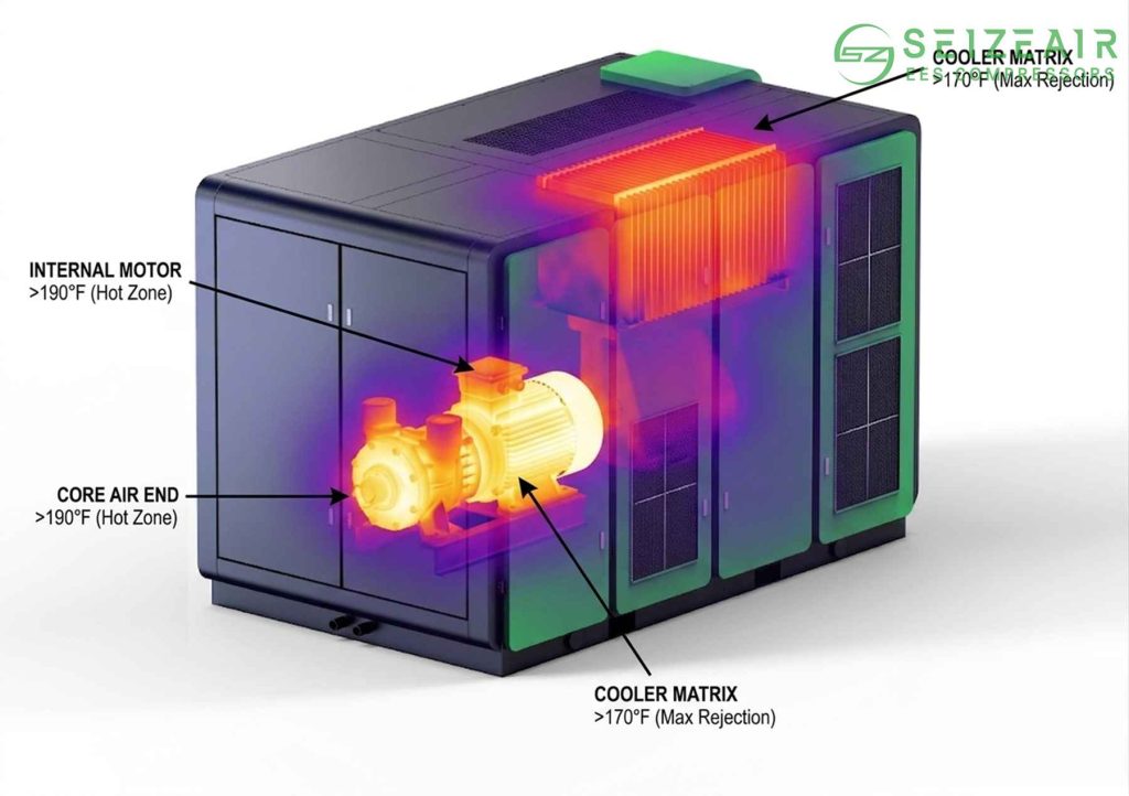 Electric Industrial Air Compressor: How to Avoid Overheating