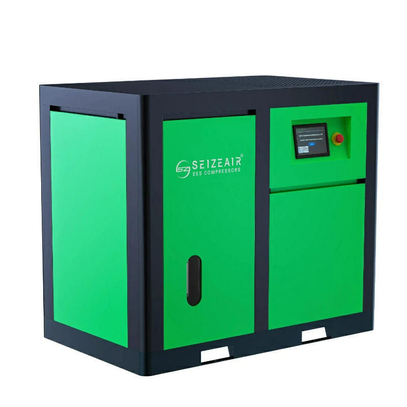 High-efficiency fixed frequency Two Stage screw compressor