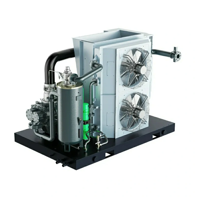 High-efficiency fixed frequency Two Stage screw compressor