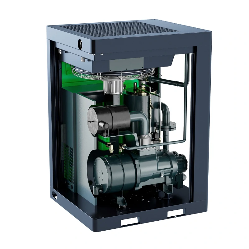 Oil Injected Permanent Magnet Compressor