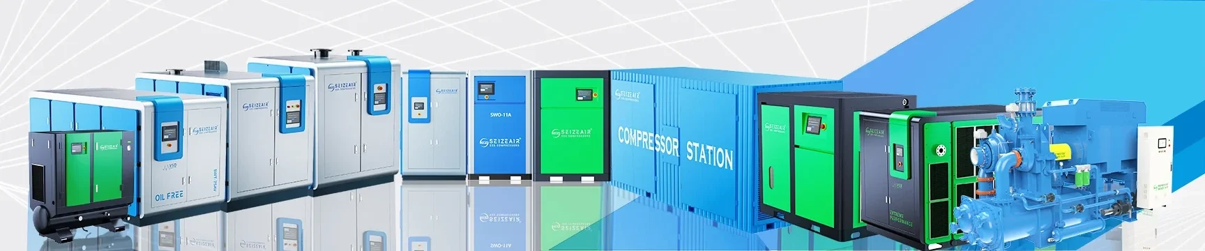 Seize Air Compressor Product Line