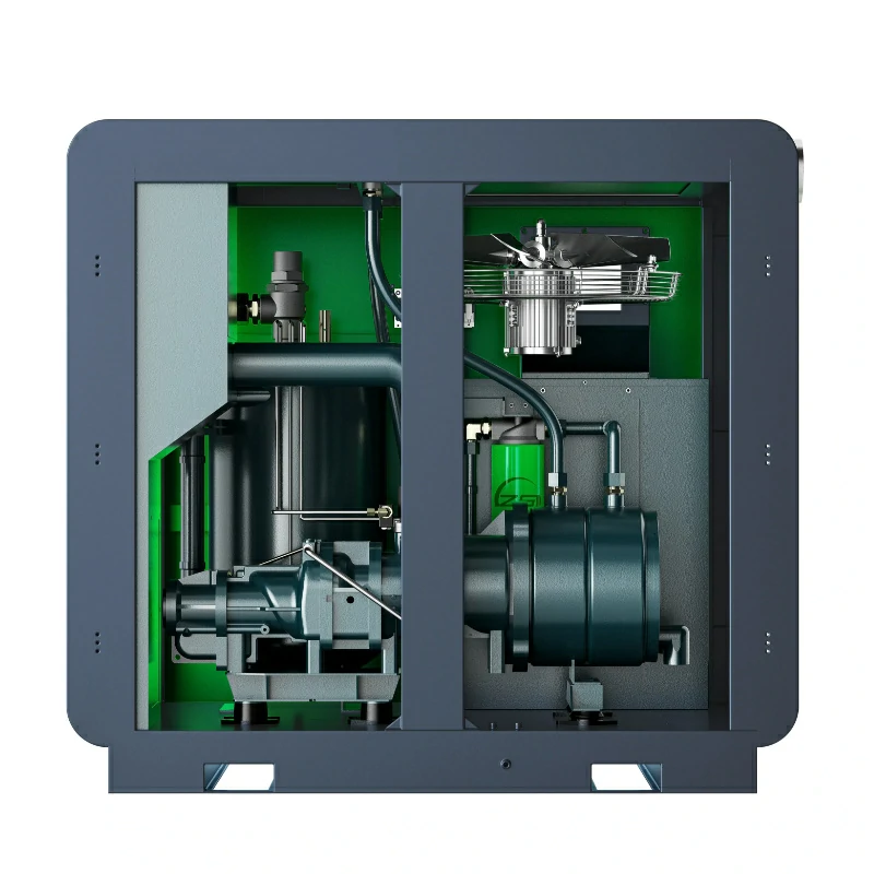 oil injected screw air compressor