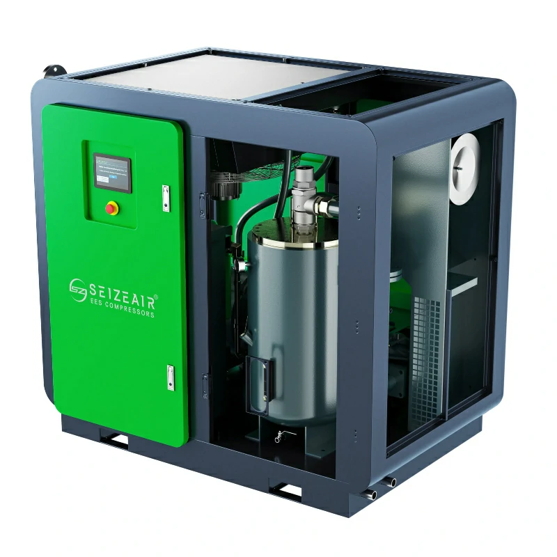 oil injected screw air compressor