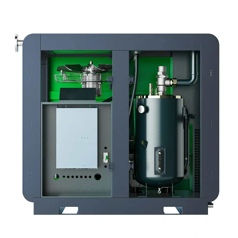 oil injected screw air compressor