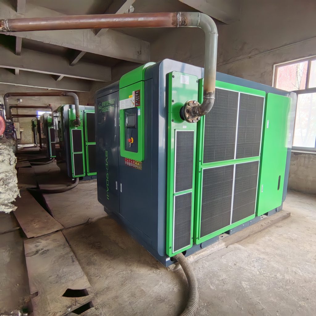 seize-air-vs-ingersoll-rand-air-compressor-rotary-screw-installation-workshop-seize-air