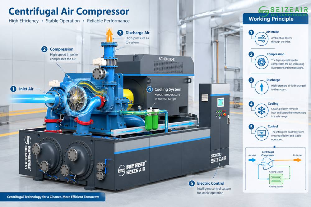 Is a Centrifugal Air Compressor Right for High Flow Needs?