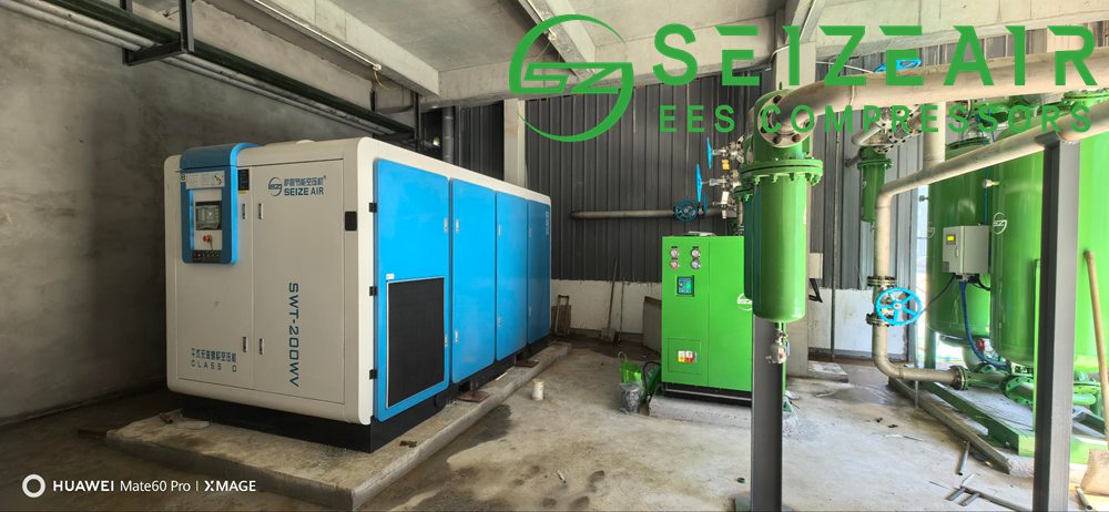 industrial-oil-free-air-compressor-project-electronics-industry-factory-seize-air