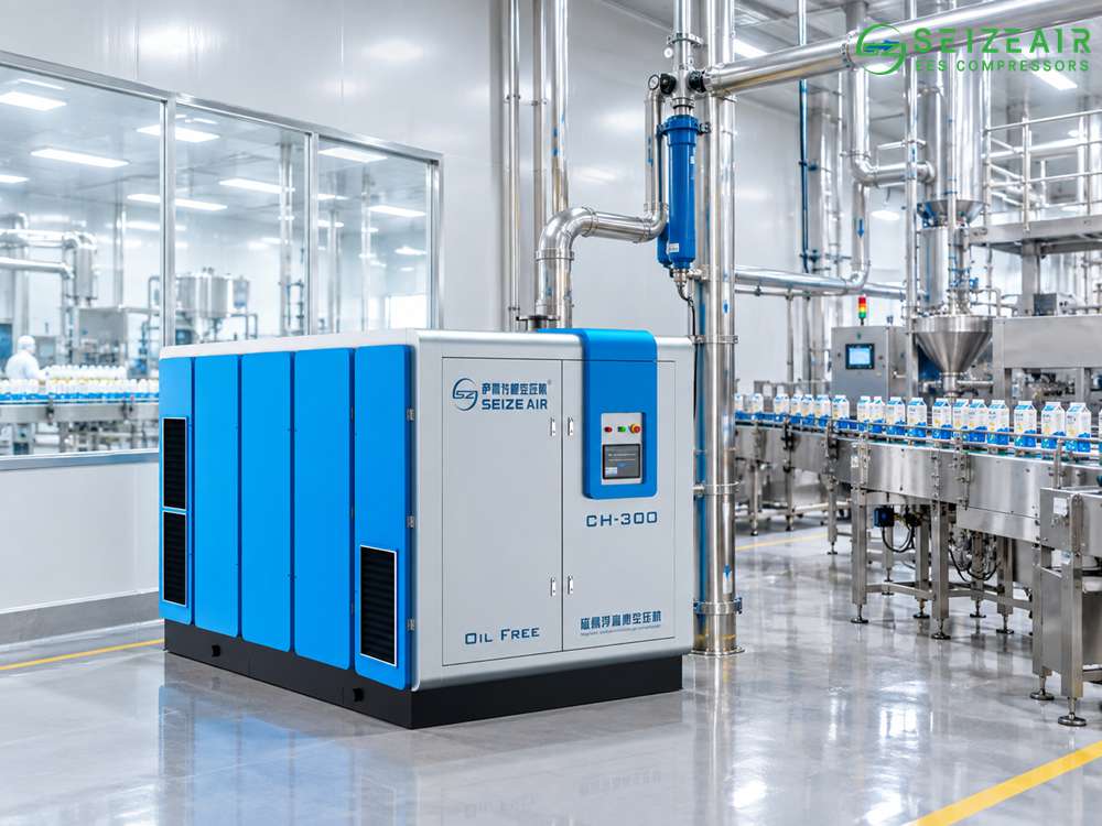 low-pressure-air-compressor-for-food-grade-seize-air