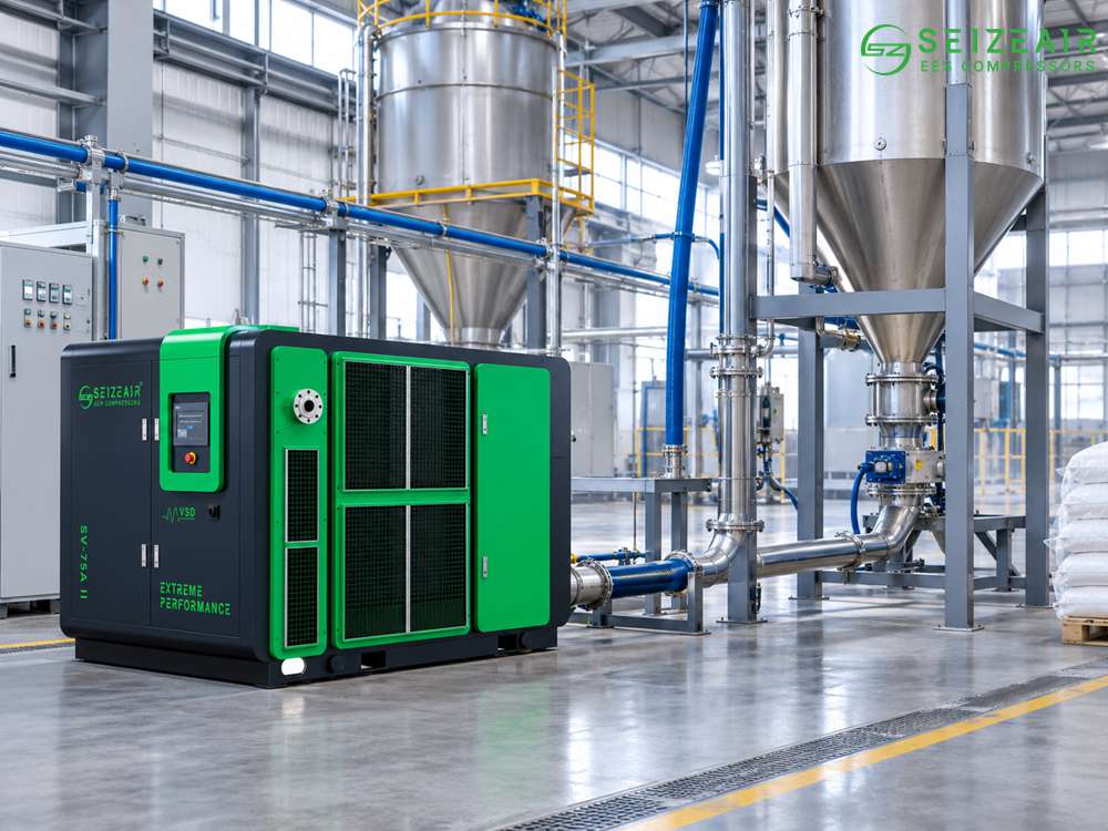 Low Pressure Air Compressor Applications in Pneumatic Conveying